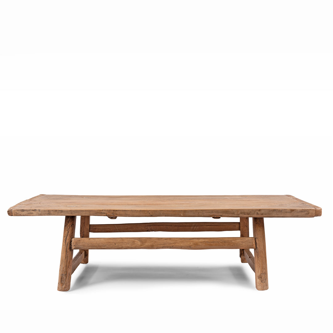 Rustic Bleached Chinese Coffee Table From Henan | Indigo Antiques