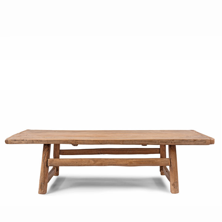 Rustic Bleached Chinese Coffee Table From Henan | Indigo Antiques