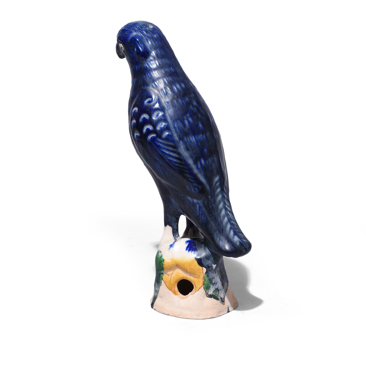 Porcelain Parrot Joss Stick Holder