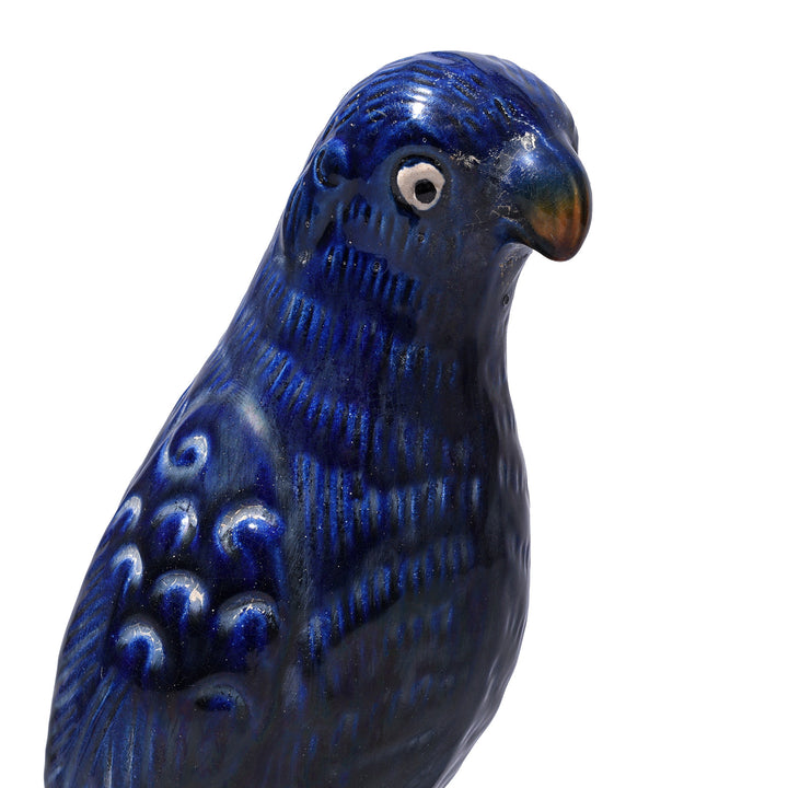 Porcelain Parrot Joss Stick Holder