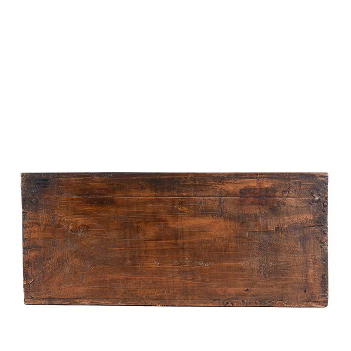 Painted Chest From Gansu - 19th Century