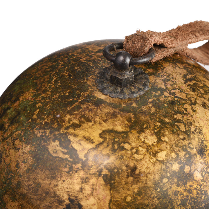 Handle Detail From Bronze Tibetan Style Bell | Indigo Antiques