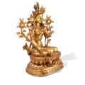 Gilt Bronze Statue Of The Tibetan Goddess Tara
