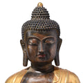 Gilt Bronze Sitting Buddha Statue - Dhyana Mudra
