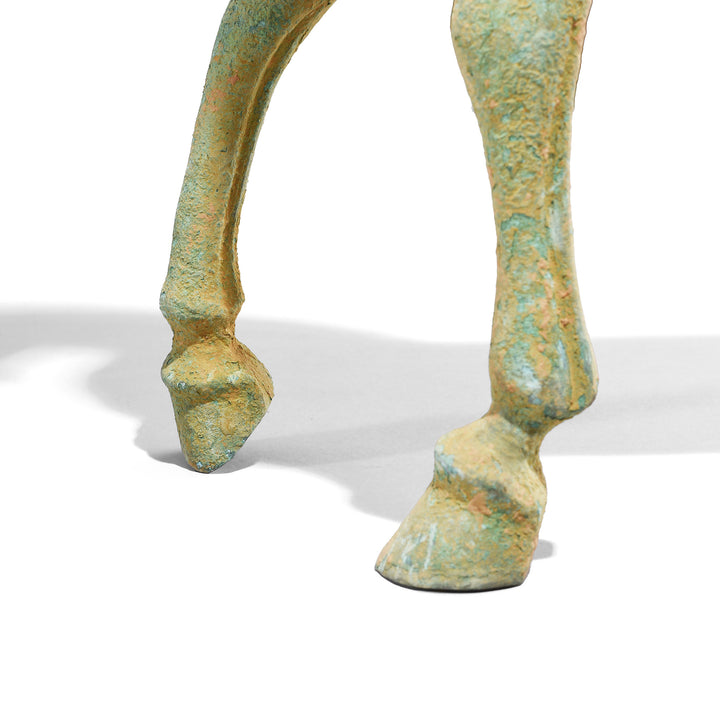 Hooves Detail From Bronze Horse - Tang Dynasty Style Reproduction | Indigo Antiques