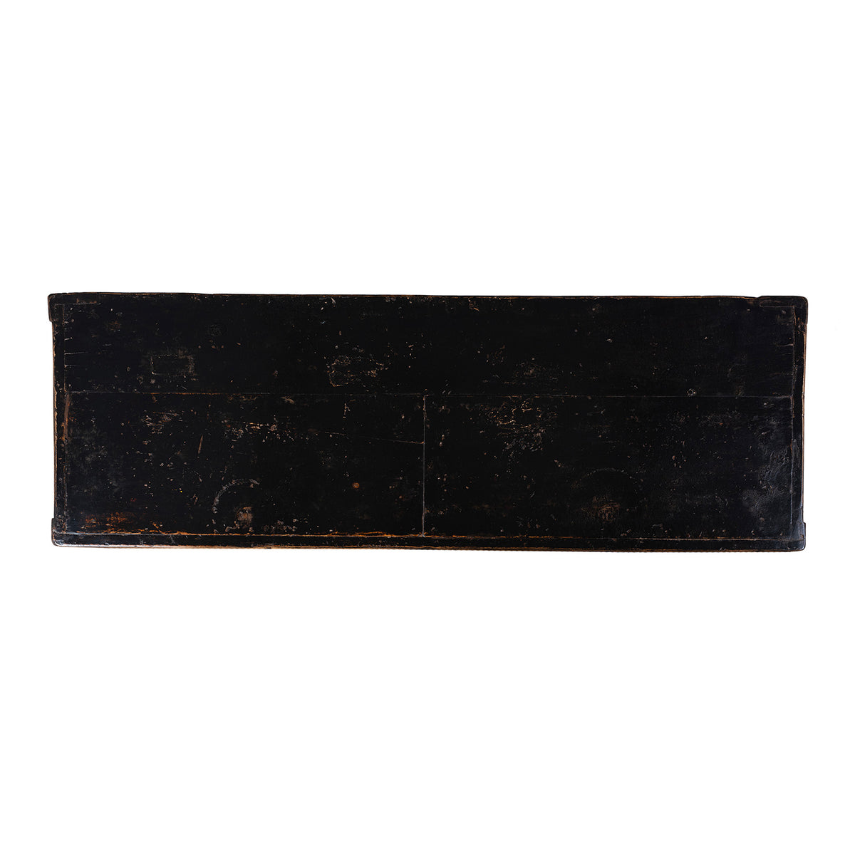 painted black top of Mongolian sideboard