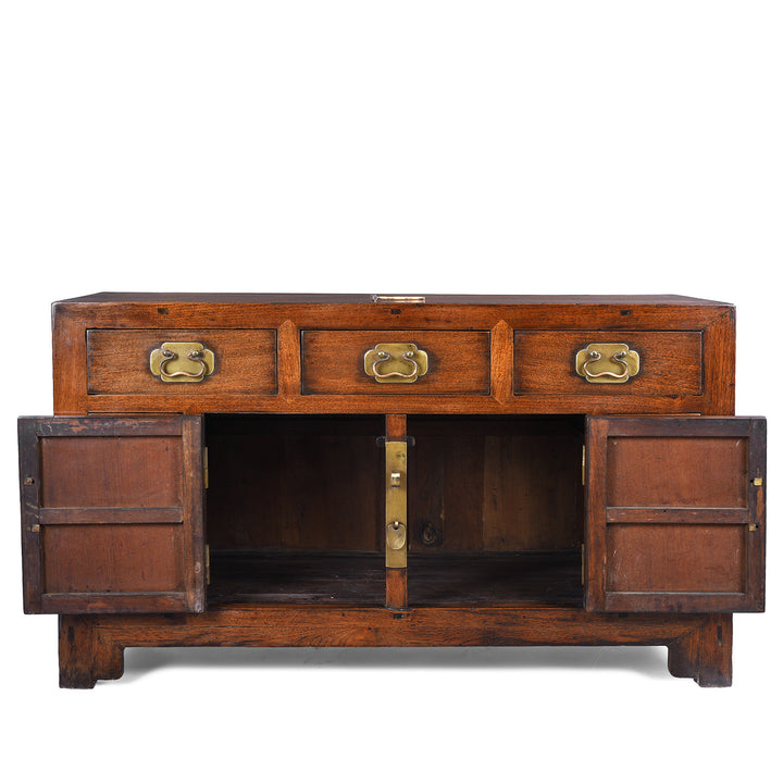 Catalpa Sideboard From Tianjin - 19th Century
