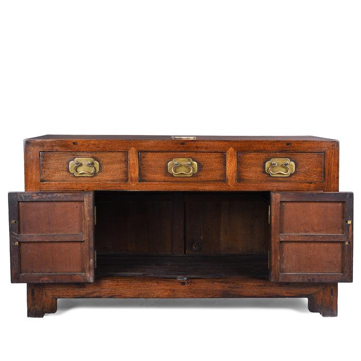 Catalpa Sideboard From Tianjin - 19th Century