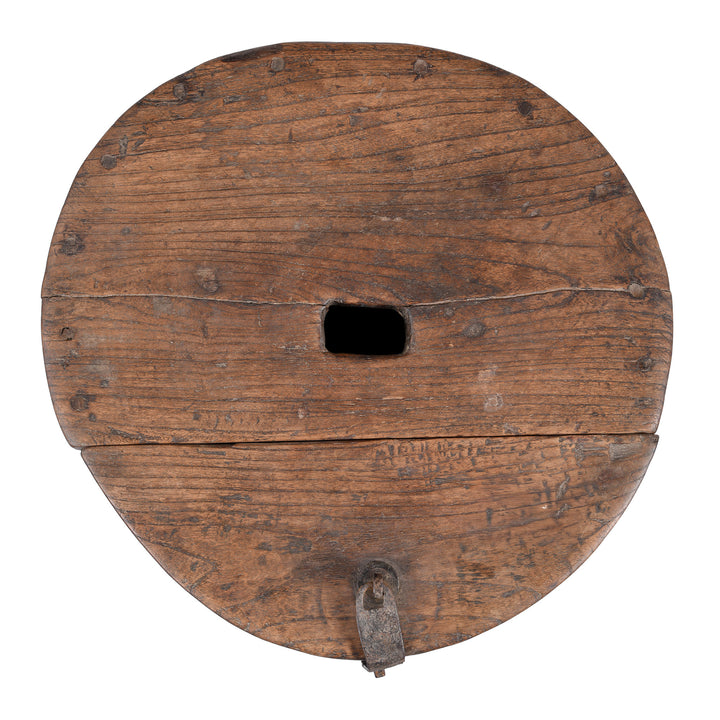 Top Down View Of Antique Chinese Merchant's Money Box Stool | Indigo Antiques