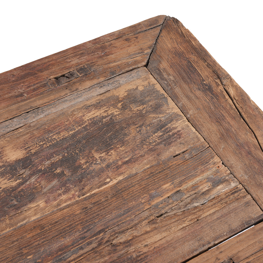 Top Detail From Antique Chinese Kang Table From Shanxi | Indigo Antiques