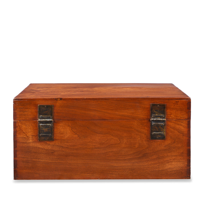 Back of Antique Chinese Camphor Chest From Tianjin | Indigo Antiques