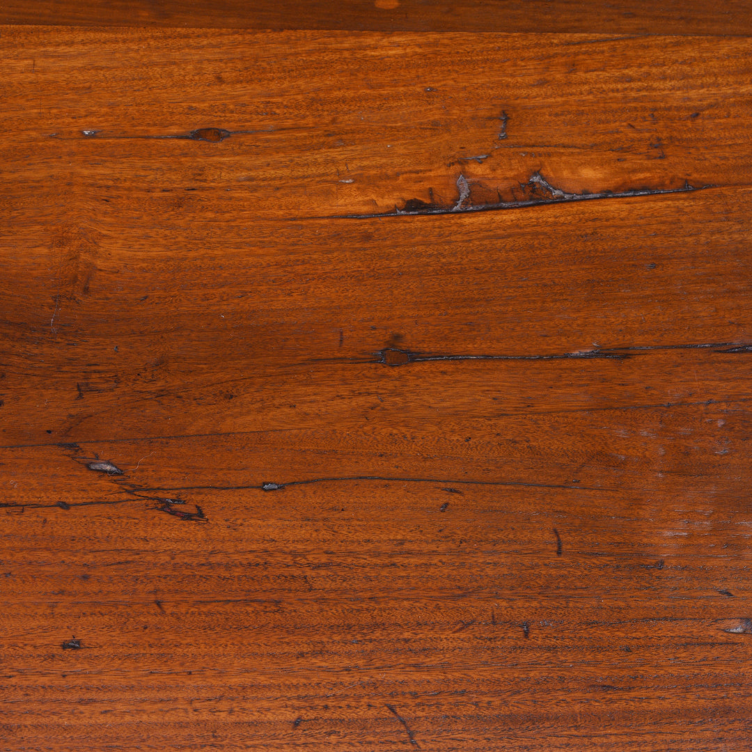 Detail From Surface Of Antique Chinese Tianjin Sideboard Made From Burr Camphor