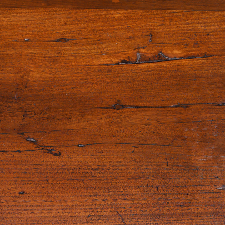 Detail From Surface Of Antique Chinese Tianjin Sideboard Made From Burr Camphor