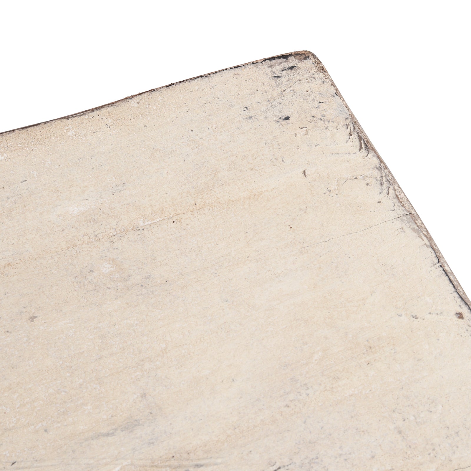 Top Detail From Painted Pine Mongolian Sideboard With Handpainted Floral Panels Traces Of Original Paint And Two Lower Drawers Early 20Th Century