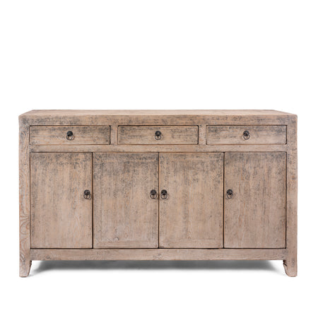 Vintage Bleached Dongbei Sideboard - Ca 1940
