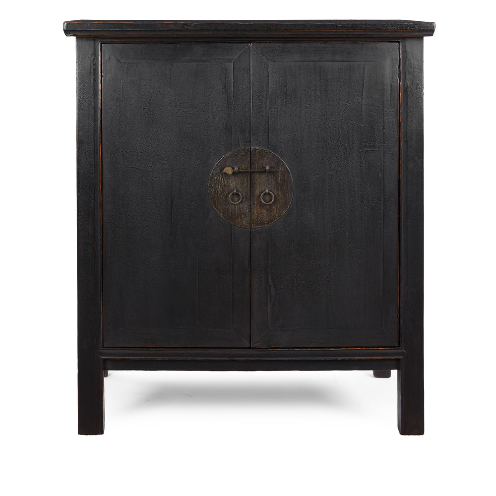 Antique Black Lacquer Cabinet From Shanxi | Indigo Antiques