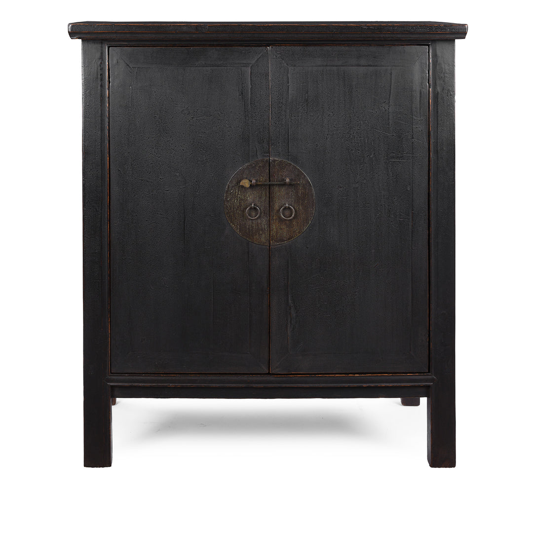 Antique Black Lacquer Cabinet From Shanxi | Indigo Antiques