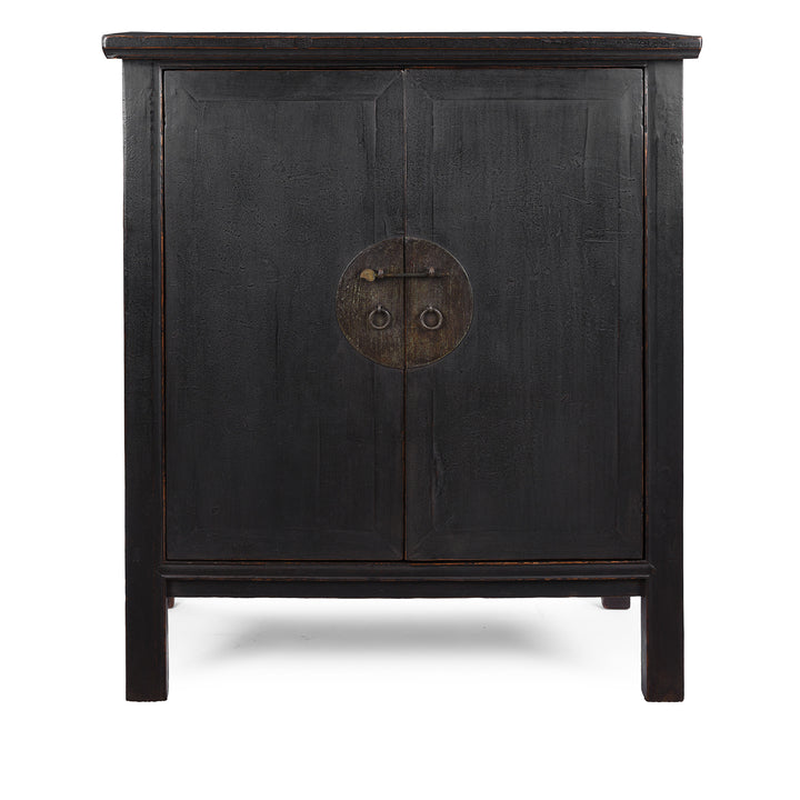Antique Black Lacquer Cabinet From Shanxi | Indigo Antiques