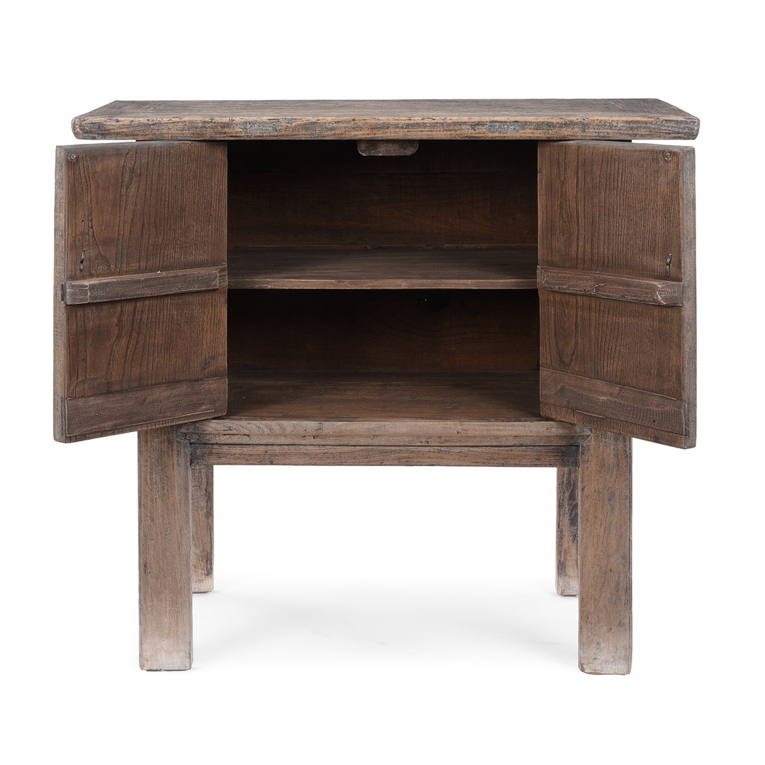 Interior Of Dongbei Rustic Two Door Cabinet | Indigo Antiques