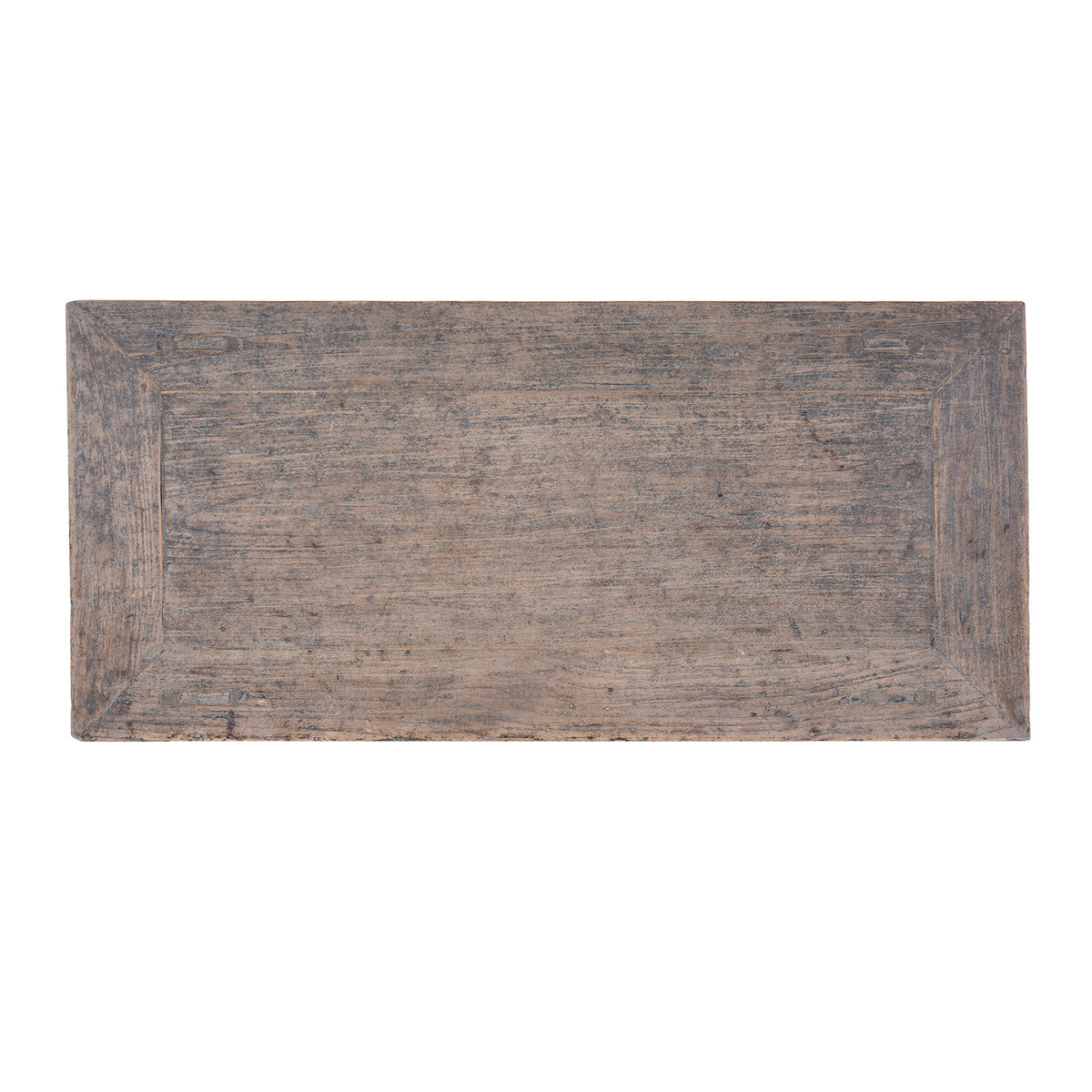 Top Down View Of Dongbei Rustic Two Door Cabinet | Indigo Antiques