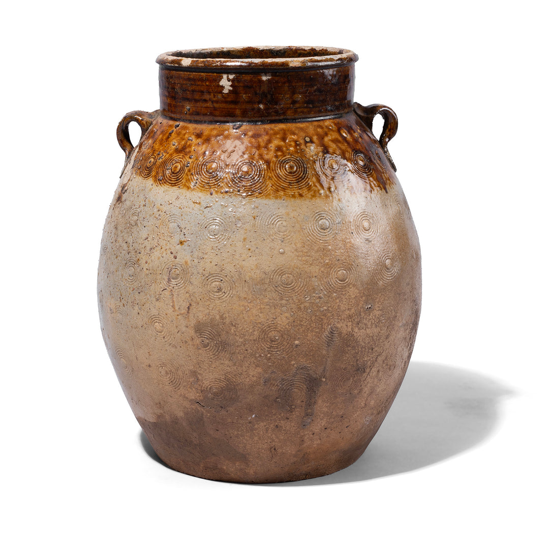Option 2 Vintage Chinese Glazed Earthenware Jar | Indigo Antiques