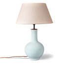 Celadon Glaze Porcelain Bottle Vase Lamp