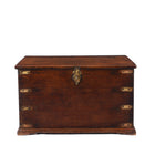 Brass Bound Indian Teak Chest  - 19th Century