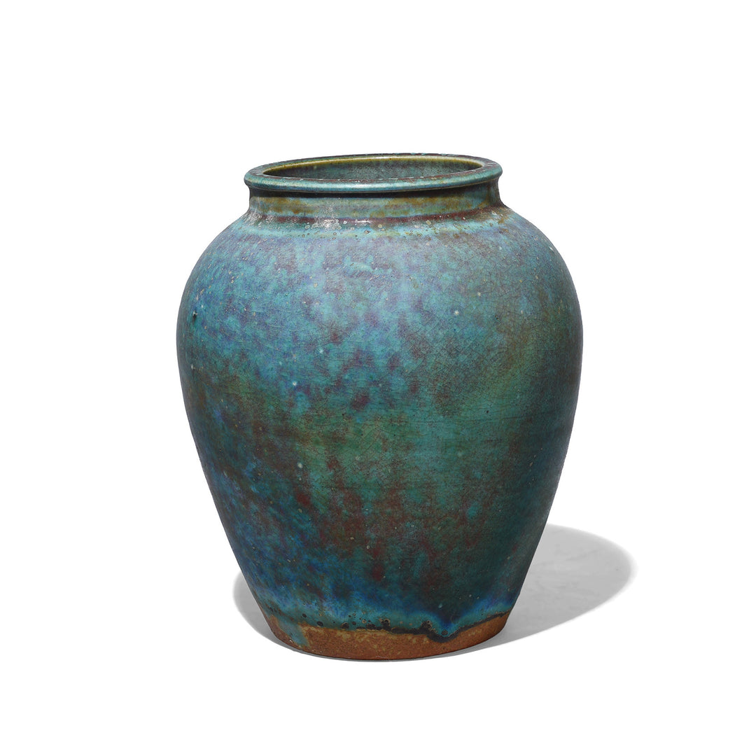 Chinese Green Yaobian Glaze Miniature Vase | Indigo Antiques