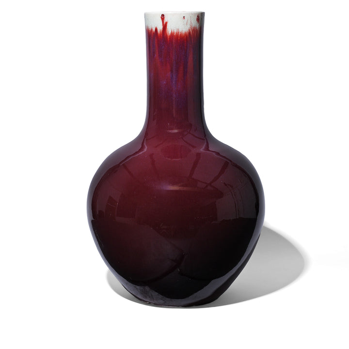 Chinese Large Yaobian Bottle Vase | Indigo Antiques