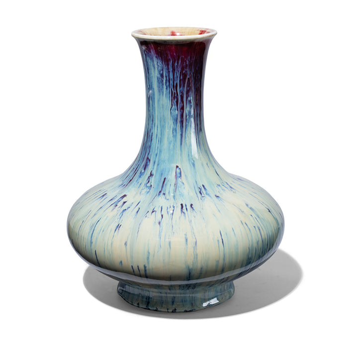 Chinese Yaobian Trumpet Mouth Vase | Indigo Antiques