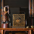 Chinese Erlang Shen Taoist Statue  - 19th Century