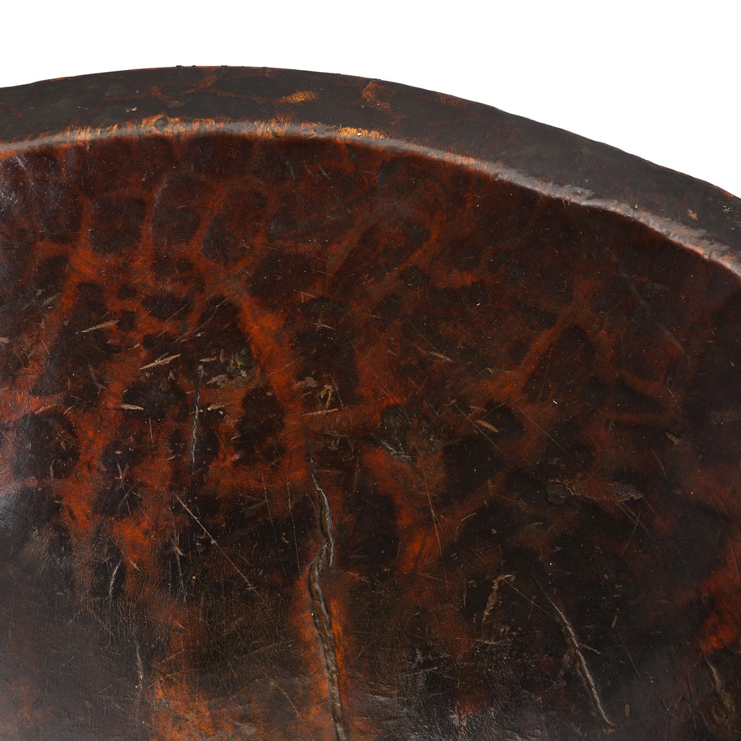 Old Tibetan Wooden Food Bowl - Ca 1920