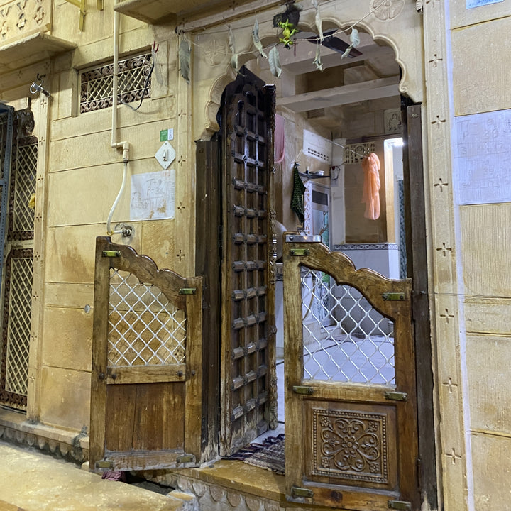 Original Jaisalmer Dog Gate in India | Indigo Antiques
