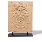 Indian Stone Panel From Jaisalmer - 19th Century