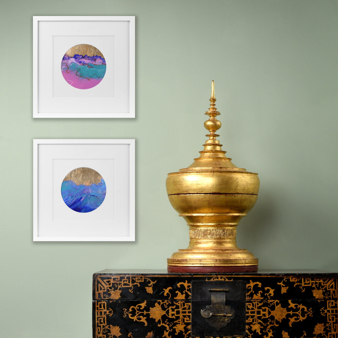 Gilt Lacquer Burmese Hsun-Ok Bowl on Stand | Indigo Antiques