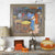 Large Orange Lacquer Pot | Indigo Antiques