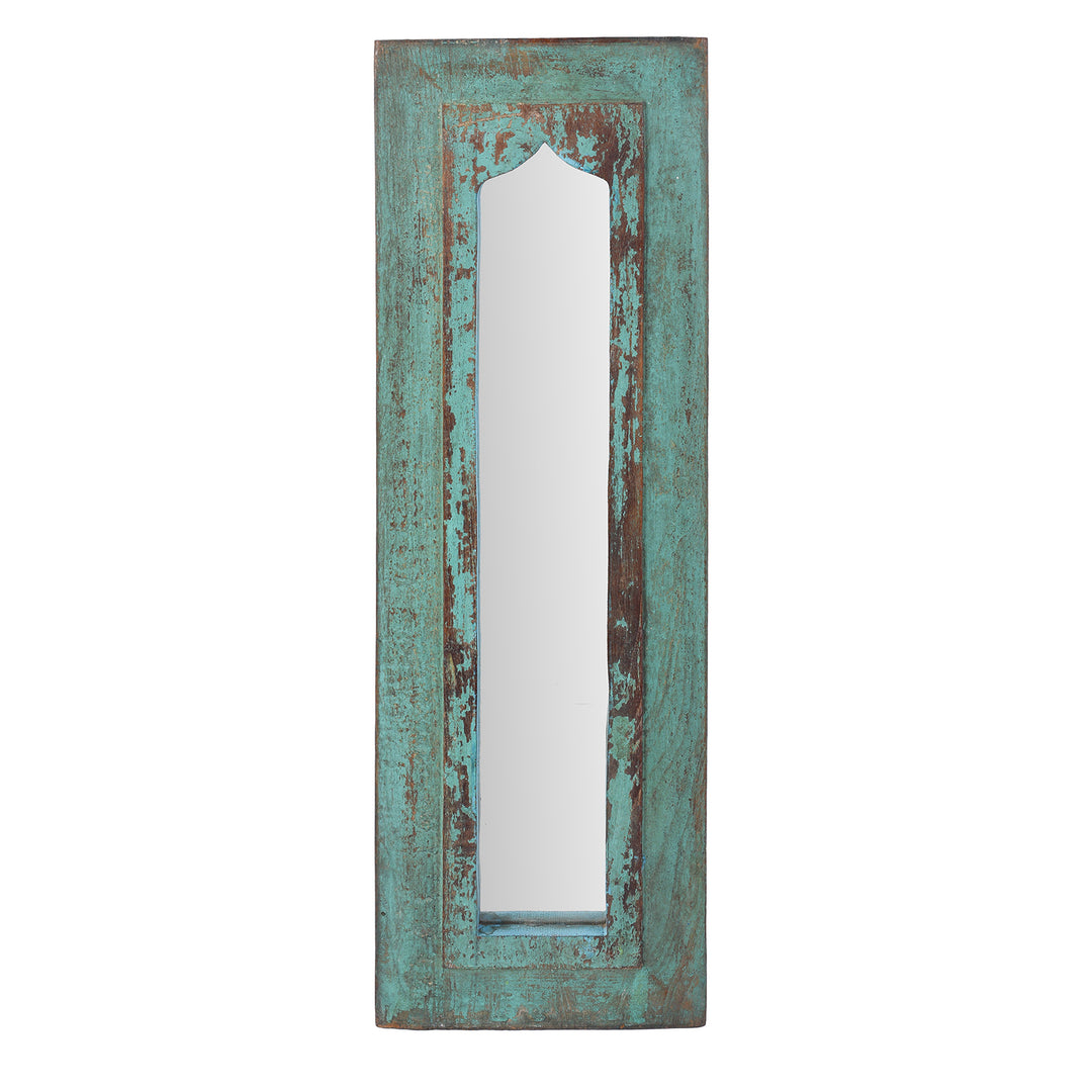 Indian Mihrab Mirror With Distressed Finish | Indigo Antiques