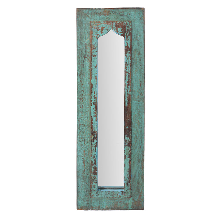 Indian Mihrab Mirror With Distressed Finish | Indigo Antiques