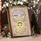Framed Painted Indian Horoscope From Rajasthan - Ca 1920's