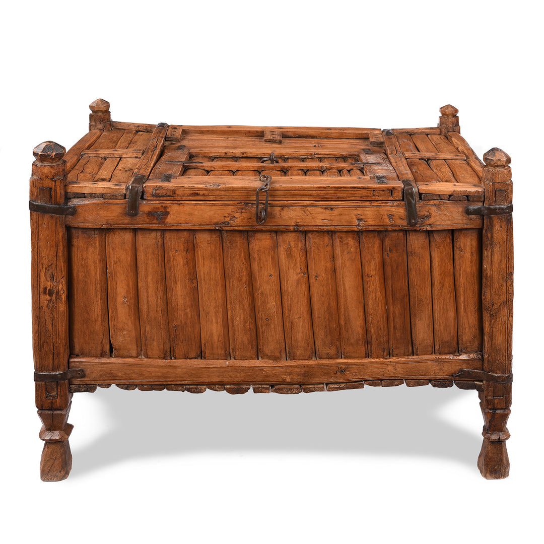 Indian Stick Box Storage Chest From Jaisalmer | Indigo Antiques