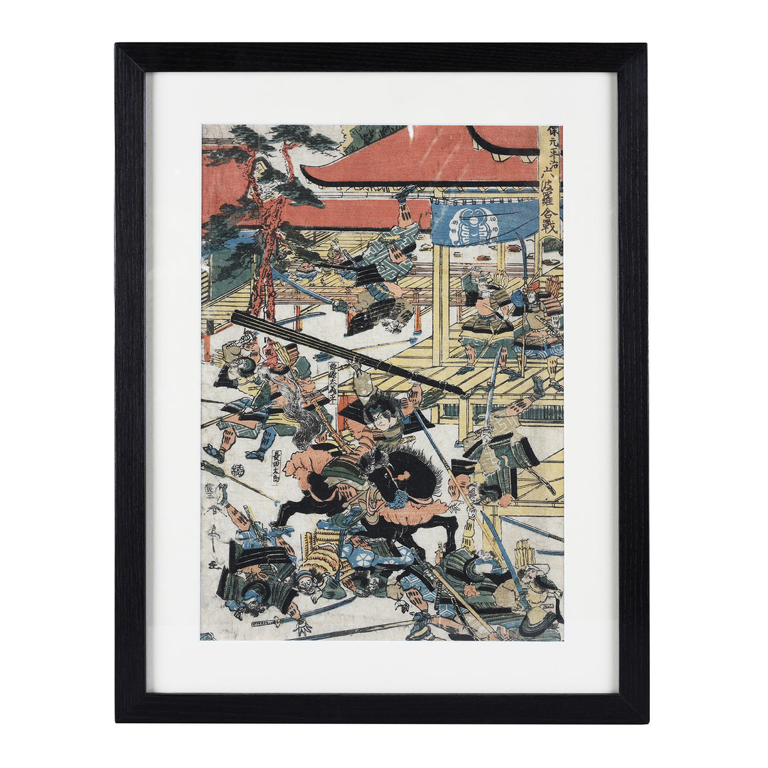 Japanese Woodblock Print Oban by Utagawa Yoshitaki | Indigo Antiques