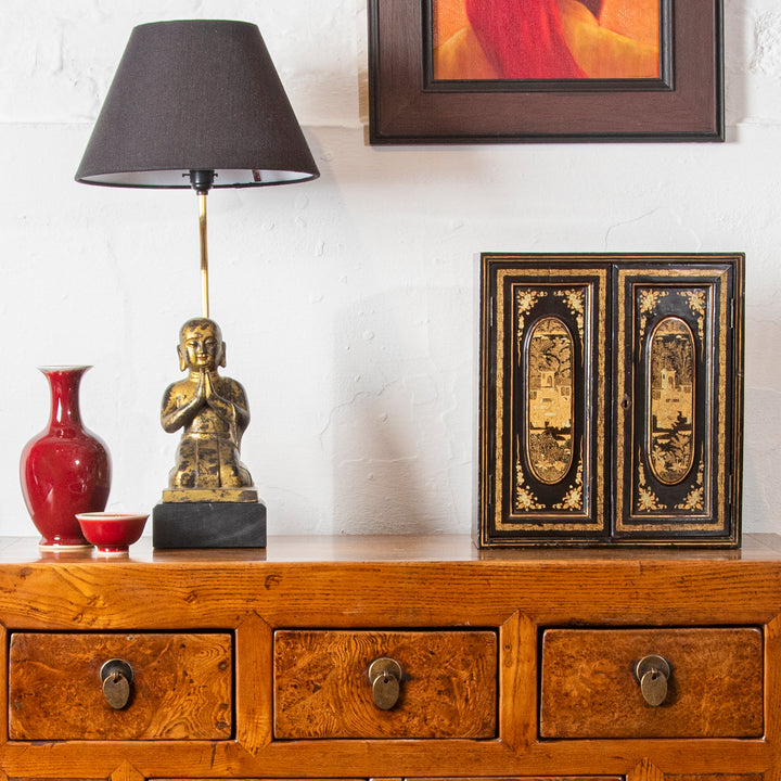 Flambe Glaze Small Porcelain Flower Vase