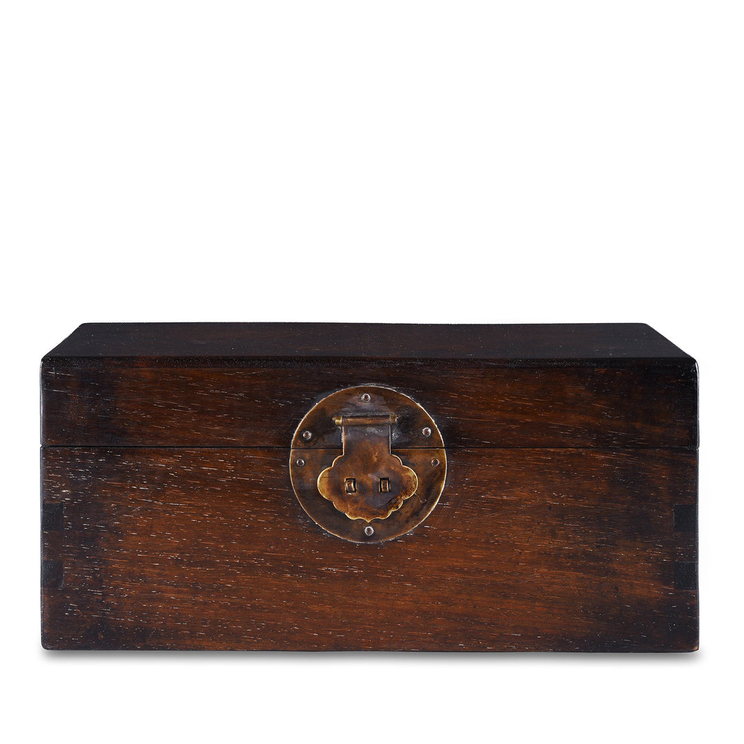 Large Chinese Huali Burr Keepsake Box | Indigo Antiques