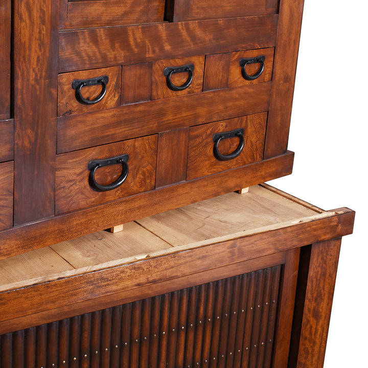 Detatchment Detail From Antique Japanese Mizuya Dansu - Tansu | Indigo Antiques