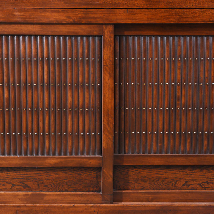 Sliding Doors Detail From Antique Japanese Mizuya Dansu - Tansu | Indigo Antiques