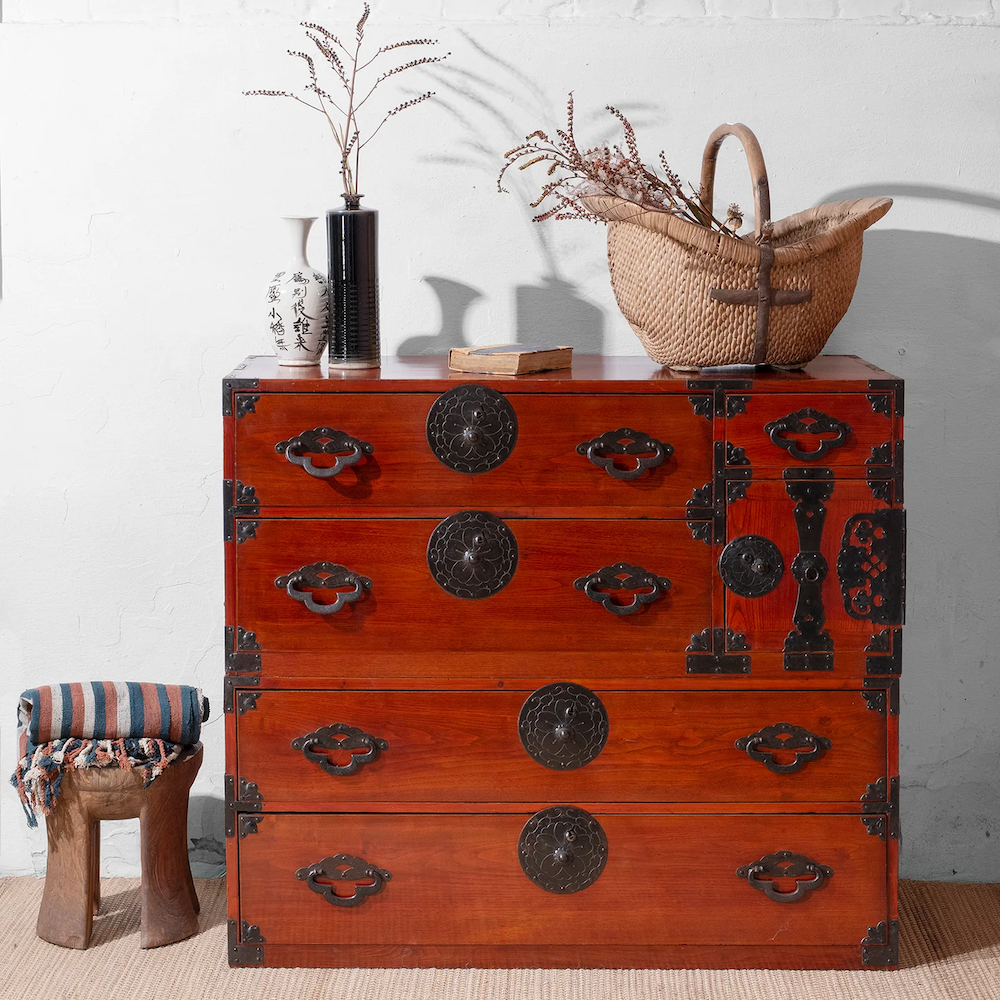 Antique Japanese chest