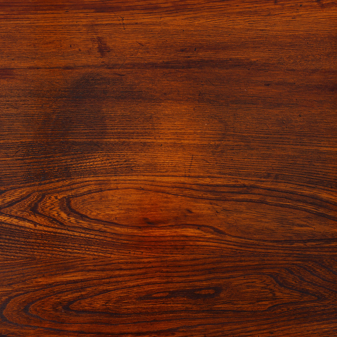 Top Grain Detail From Nineteenth Century Elm Shandong Kang Cabinet With Drawers And Brass Fittings