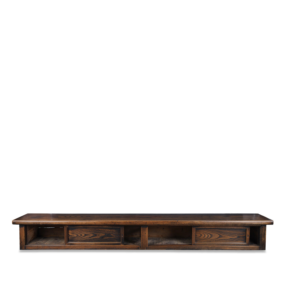 Open Doors View Of Antique Japanese Kamachi Step | Indigo Antiques
