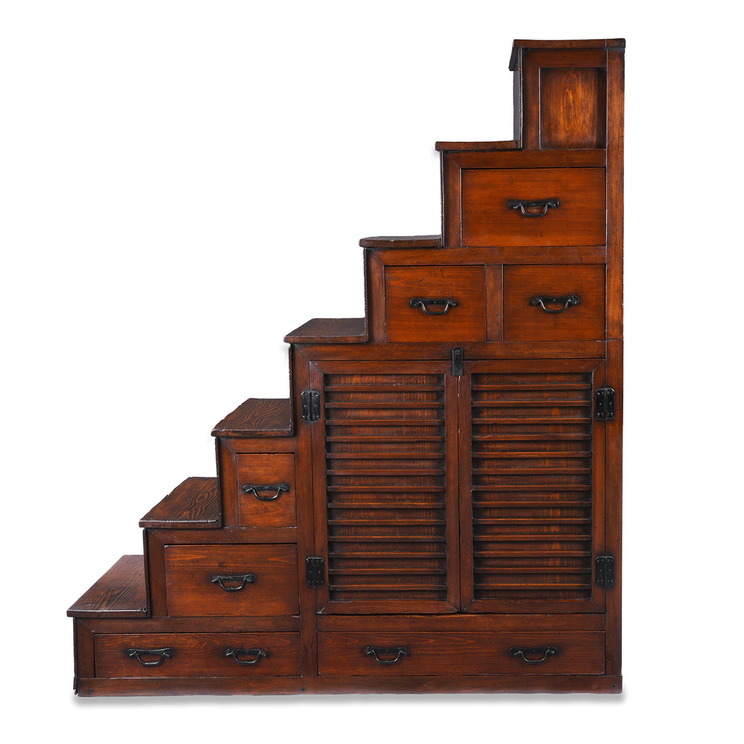 Antique Japanese Kaidan Dansu (Step Tansu) | Indigo Antiques