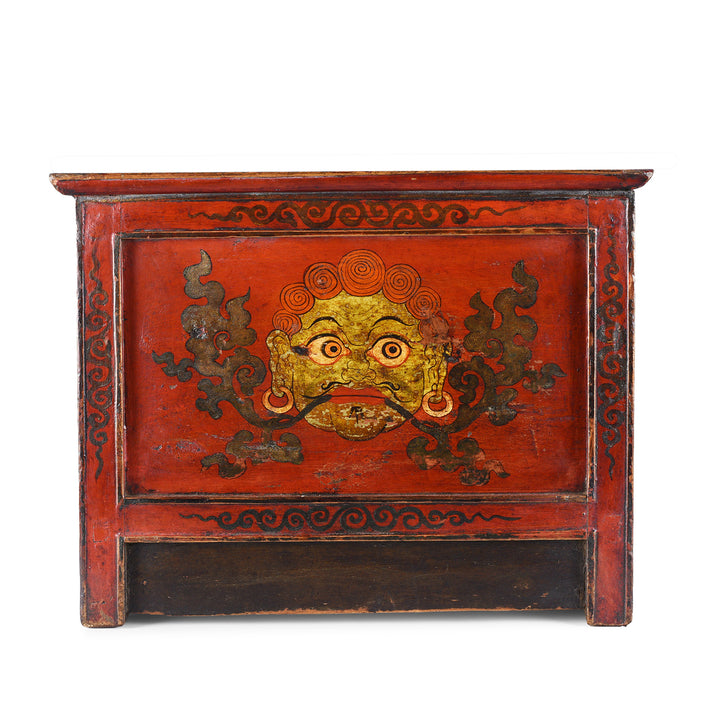 Antique Painted Choksar Prayer Table from Tibet | Indigo Antiques